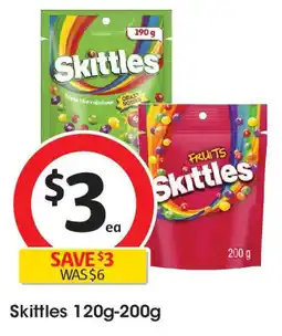 Coles Skittles offer