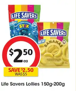 Coles Life Savers Lollies offer