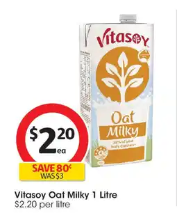 Coles Vitasoy Oat Milky offer