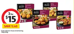 Coles Coles Kitchen Frozen Entertaining offer