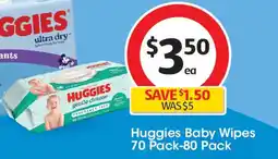 Coles Huggies Baby Wipes offer