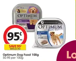 Coles Optimum Dog Food offer