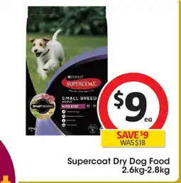 Coles Supercoat Dry Dog Food offer