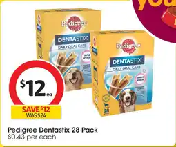Coles Pedigree Dentastix offer