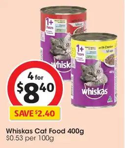 Coles Whiskas Cat Food offer