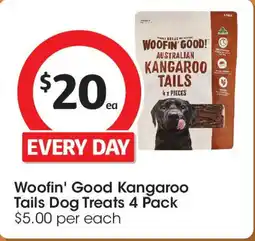 Coles Woofin' Good Kangaroo Tails Dog Treats offer