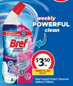 Coles Bref Liquid Toilet Cleaner offer