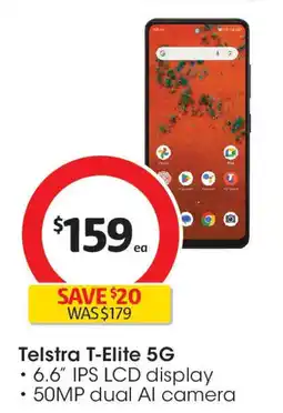 Coles Telstra T-Elite 5G offer