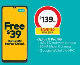 Coles Optus X Pro 5G offer