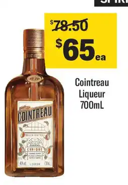 Coles Cointreau Liqueur offer