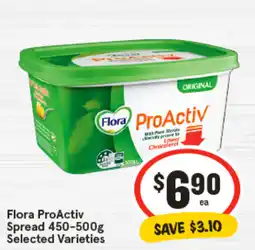 IGA Flora proactiv spread offer