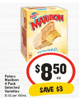 IGA Peters maxibon offer