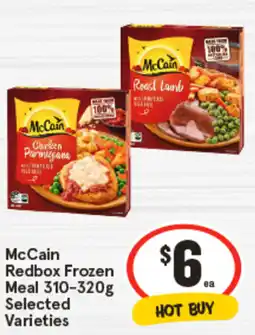 IGA Mccain redbox frozen meal offer