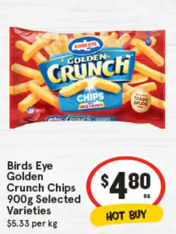 IGA Birds eye golden crunch offer