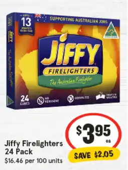 IGA Jiffy firelighters offer