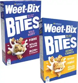 Coles Sanitarium Weet-Bix Bites 500g-510g offer