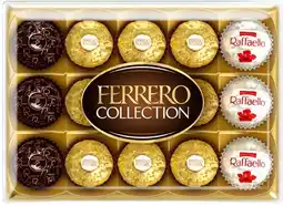 Coles Ferrero Collection Gift Box 15 Pack 172g offer