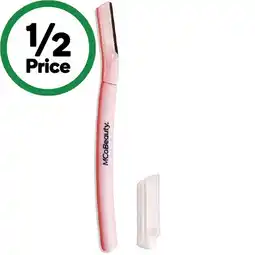 Woolworths MCoBeauty Dermaplaning Facial Razor Pk 2 offer