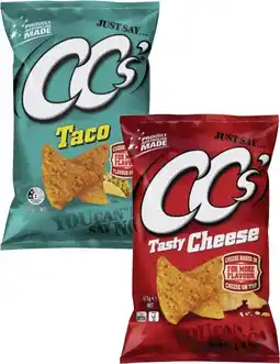 Coles CC’s Corn Chips 175g offer