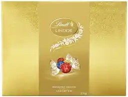 Coles Lindt Lindor Gift Box 235g offer
