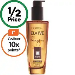 Woolworths L'Oréal Paris Elvive Extraordinary Oil Hair Treatment 100ml offer
