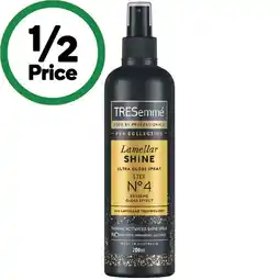 Woolworths TRESemmé Lamellar Shine Spray 200ml offer