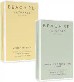 Coles Beach Rd Naturals Body Bar 150g offer