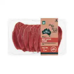 Woolworths Australian Beef Sizzle Steak 400g offer