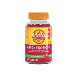 Woolworths Metamucil Fibre & Probiotic Gummies Pk 60 offer