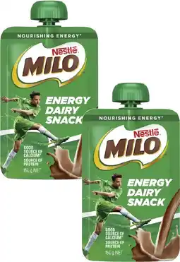 Coles Nestlé Milo Energy Dairy Snack 150g offer