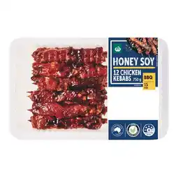 Woolworths Woolworths Marinated Chicken Kebab Varieties 750g with RSPCA Approved Chicken offer