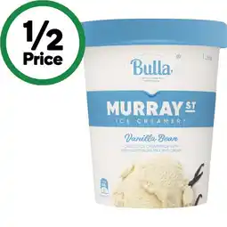 Woolworths Bulla Murray Street 1 Litre – From the Freezer offer