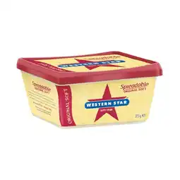 Woolworths Western Star Spreadable 375g offer