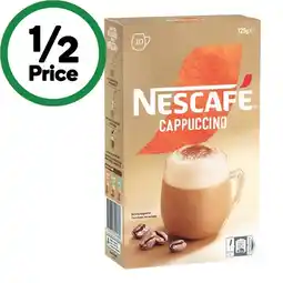 Woolworths Nescafe Coffee Sachets Pk 8-10 offer