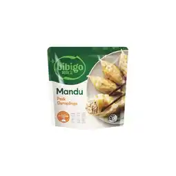 Woolworths Bibigo Mandu Dumplings 280g β From the Freezer β Excludes Bibigo Mandu Soup Dumplings 279g offer