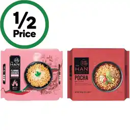 Woolworths Han Kitchen Noodles 468-540g Pk 4 offer