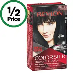 Woolworths Revlon ColorSilk Permanent Hair Colour offer
