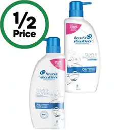 Woolworths Head & Shoulders Shampoo or Conditioner 850ml offer