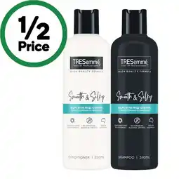 Woolworths TRESemmé Shampoo or Conditioner 350ml offer