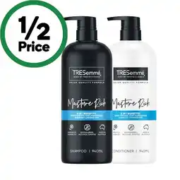 Woolworths TRESemmé Shampoo or Conditioner 940ml offer