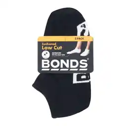 Woolworths Bonds Kids Cushioned Low Cut Socks Pk 3 offer
