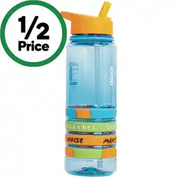 Woolworths Décor Quad Bands Tritan Bottle Assorted 750ml offer