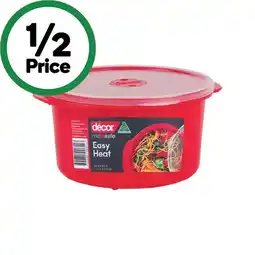 Woolworths Décor Microsafe Round Container 1.5 Litre offer