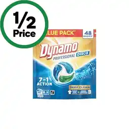 Woolworths Dynamo Professional Laundry Capsules Pk 48 offer