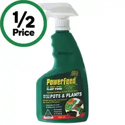 Woolworths Seasol Powerfeed Pots & Plants Ready To Use Plant Fertiliser 750ml offer