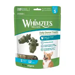 Woolworths Whimzees Dental Dog Treats 180g offer