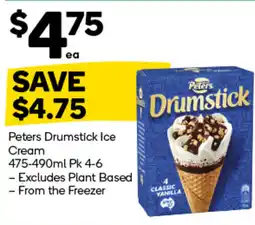 Woolworths Peters drumstick ice offer