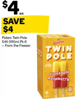 Woolworths Peters twin pole offer