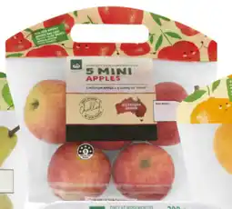 Woolworths Australian Kids Mini Apples offer