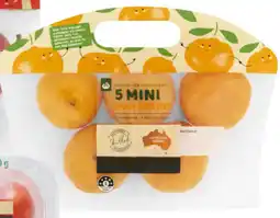 Woolworths Australian kids mini mandarins offer
